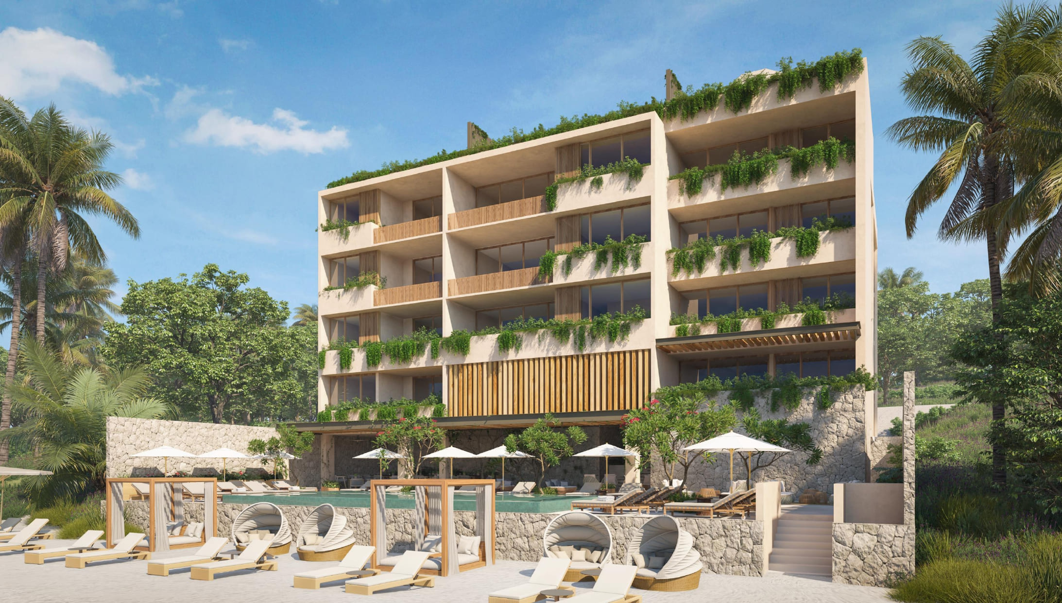Desarrollo Luna de Mita: Departamentos en Punta de Mita