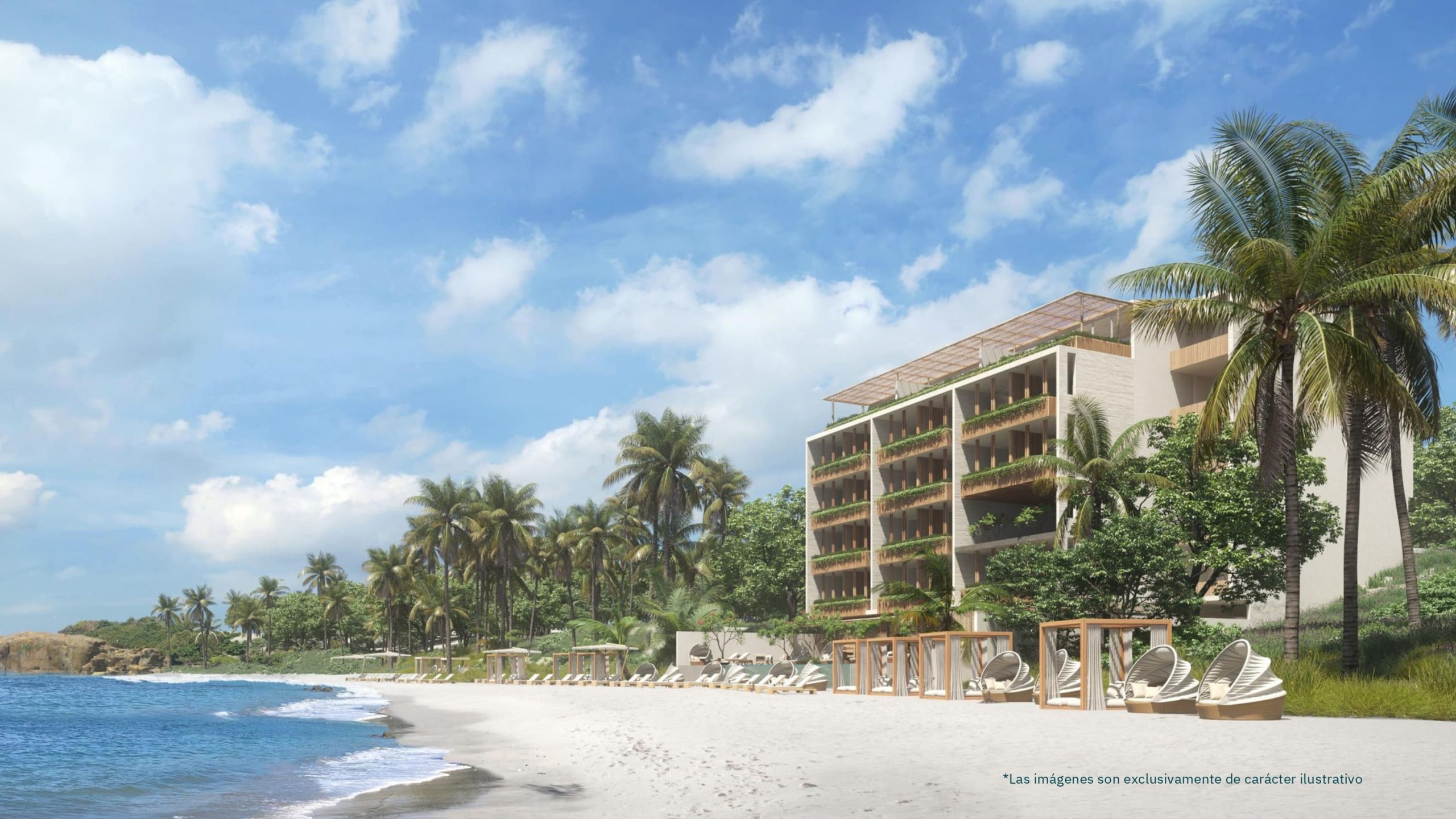 Desarrollo Mar de Mita: Departamentos en Punta de Mita